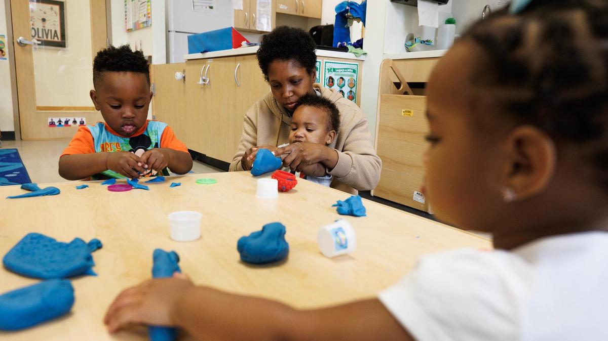 The Center for Transforming Lives Arlington Child Development Center provides childcare in a March 28, 2025 archive photo.