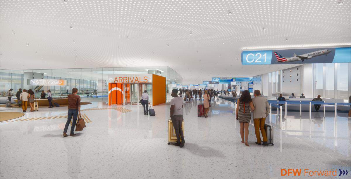 A modernized Terminal C.