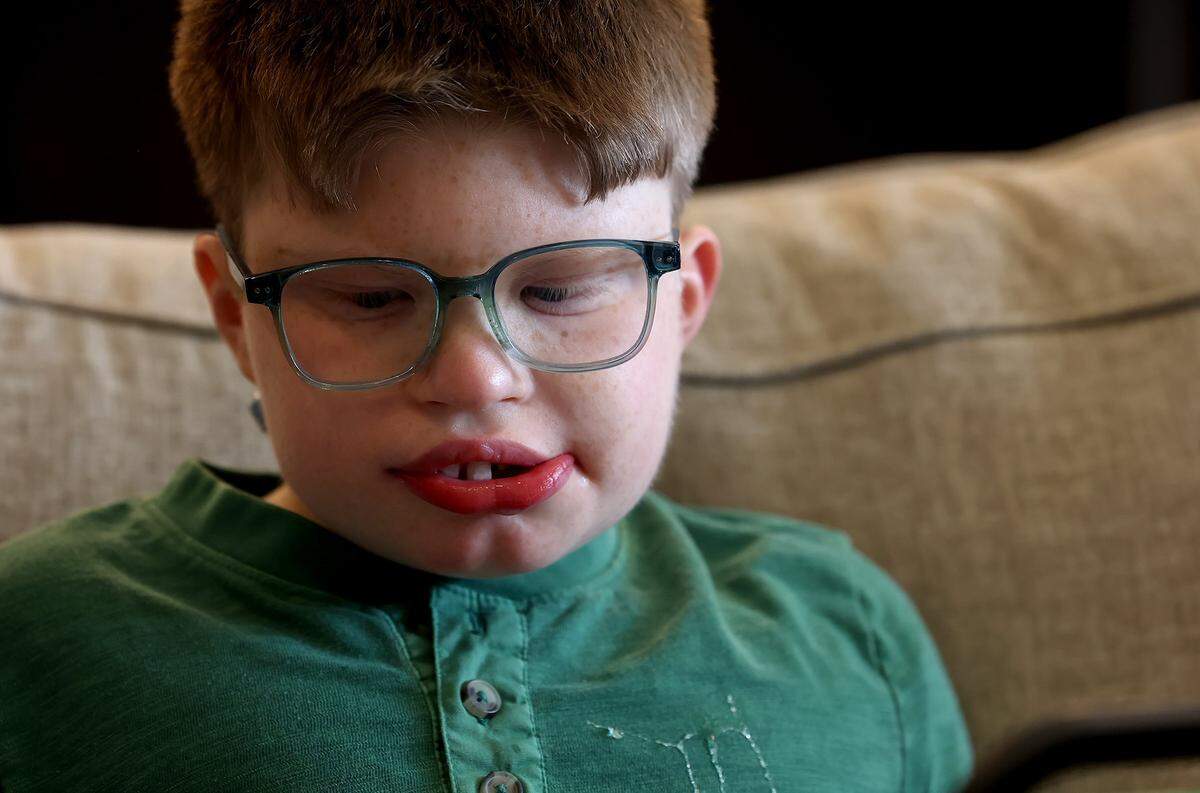 Luke Lunday, 12, was born with a rare genetic syndrome that requires additional support to live at home. A Texas lawsuit is threatening Luke's right to receive these services at home.