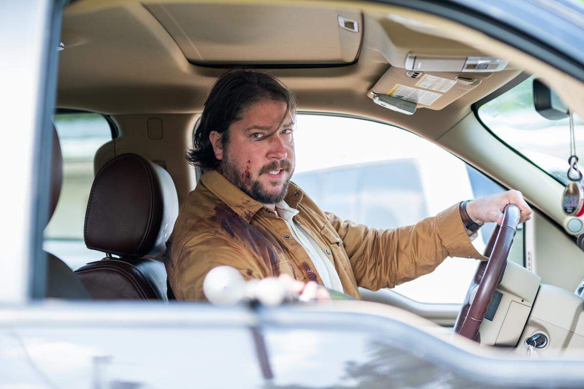 Tanner Beard in “Blood Behind Us.”