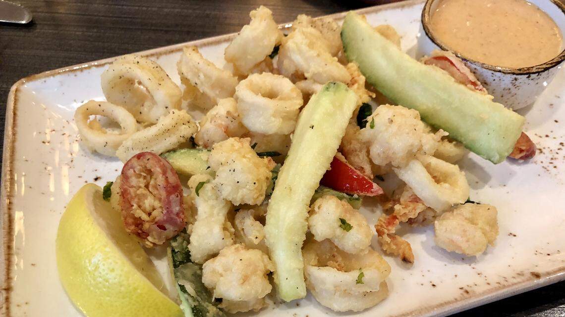 Calamari at Cru Food & Wine in the Shops at Clearfork.