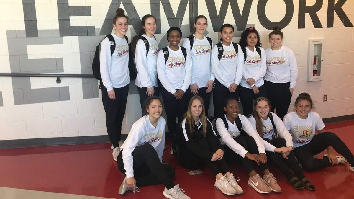 Keller Central girls basketball team