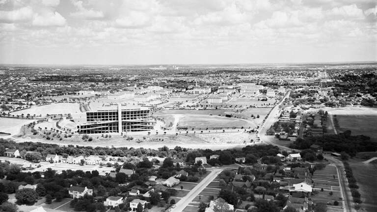 A nearly forgotten story of a hidden street near TCU, from an era of segregation