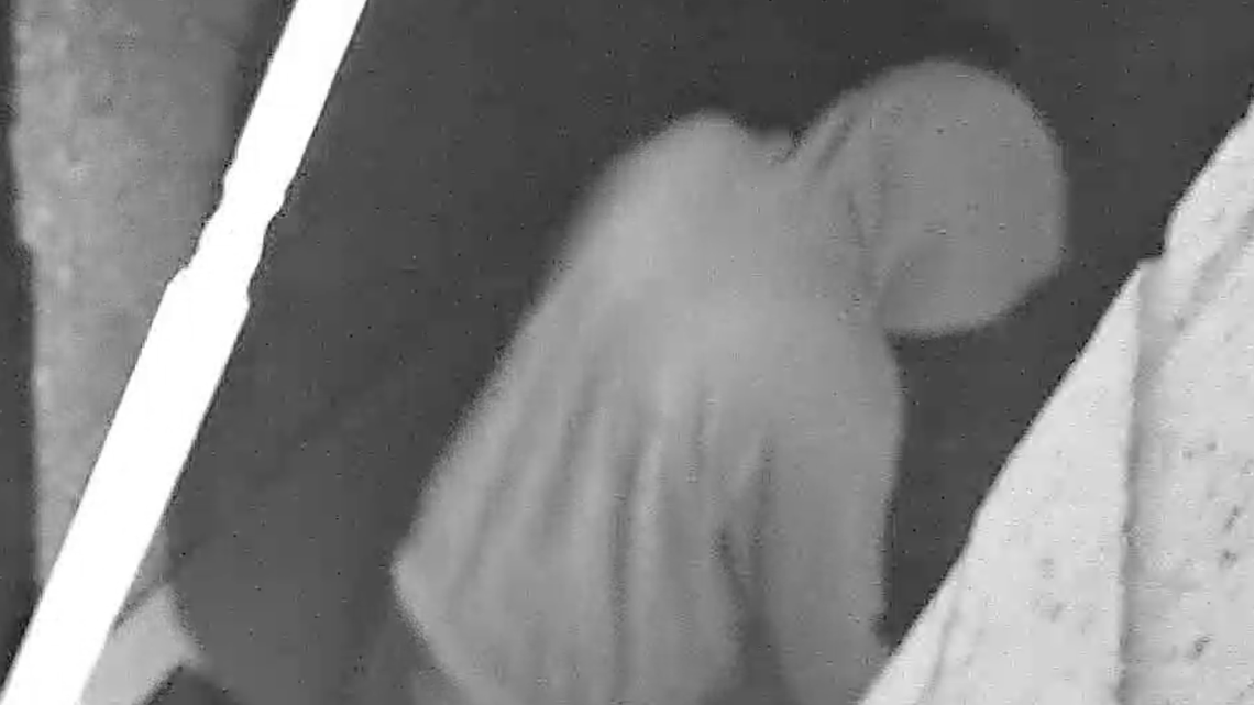 White Settlement police arrested a suspect who they say was seen on video entering the apartment of a woman he is accused of robbing at knife point on Friday, Nov. 8, 2024.