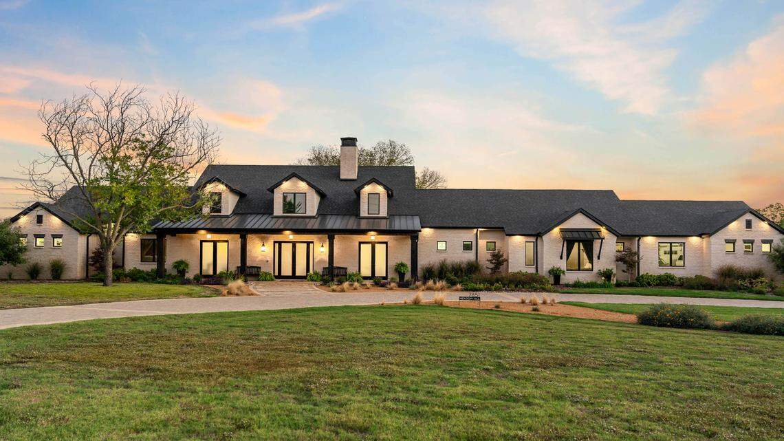 Exterior of the one-in-a-kind home