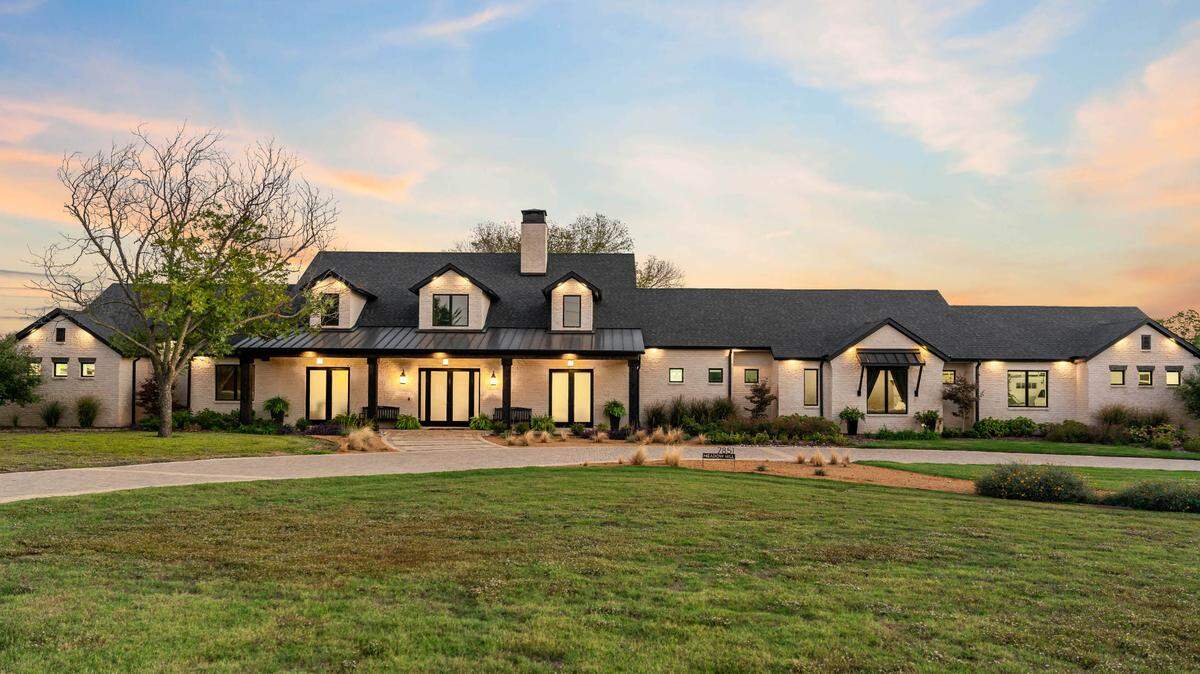 Exterior of the one-in-a-kind home