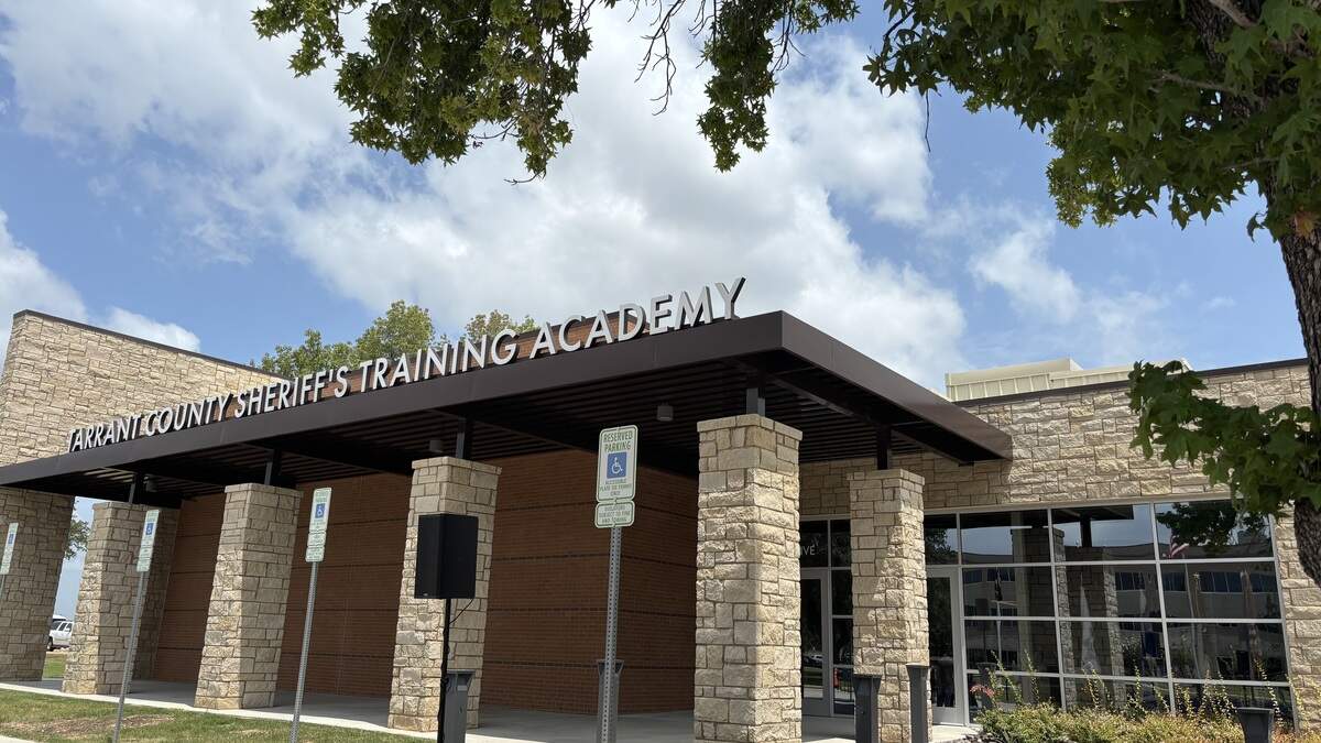 The $25 million Tarrant County Sheriff’s Training Academy welcomed the first class of cadets in late June 2026.