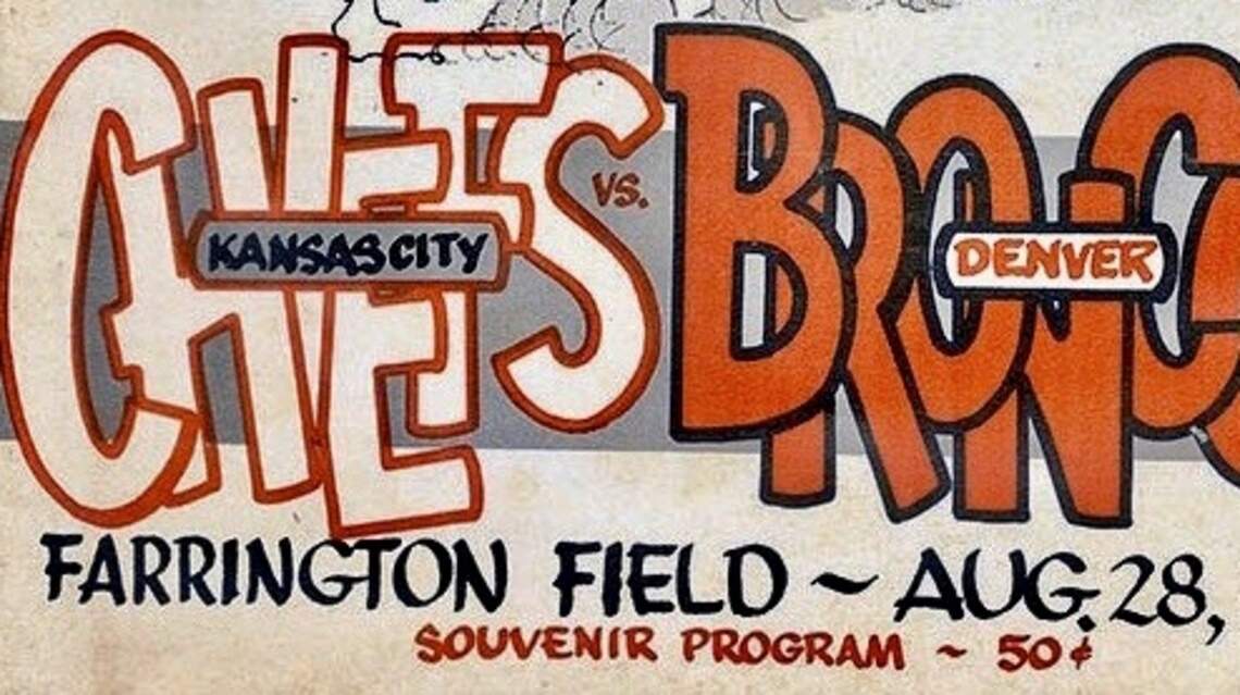 When the Kansas City Chiefs played a home game in Fort Worth:  Tickets were $1.50