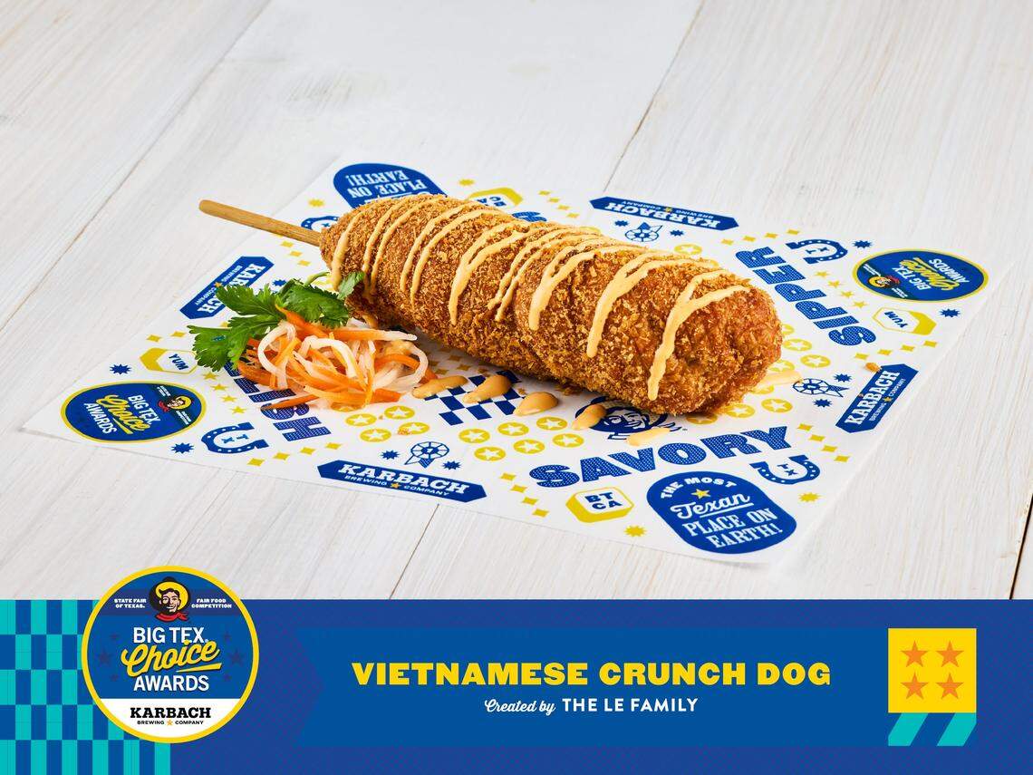 Vietnamese crunch dog.