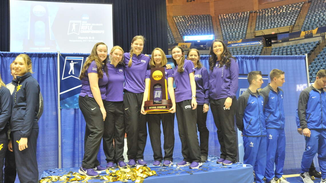 TCU athletics: Rifle wins third national championship | Fort Worth Star ...