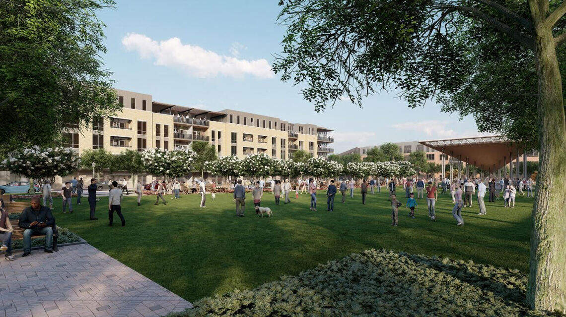 Work begins on apartment complex in far north Fort Worth, part of master-planned community