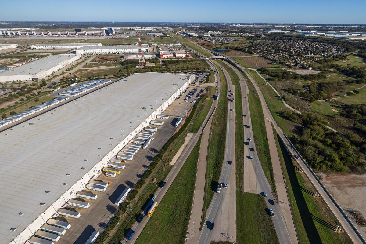The Sam’s Club distribution center along Texas 114 near Blue Mound Road in Alliance on Wednesday, Nov. 13, 2024