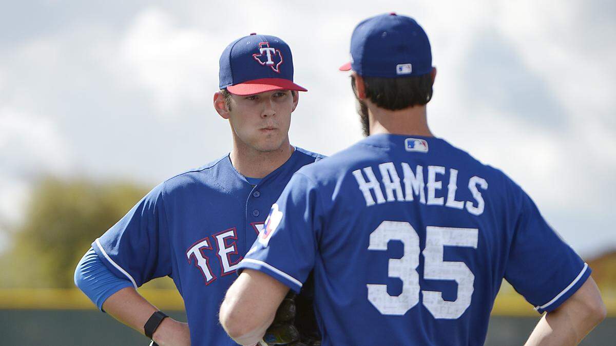 Cole Ragans met his idol, Cole Hamels, last spring. On Saturday, Ragans learned that he needs Tommy John surgery.