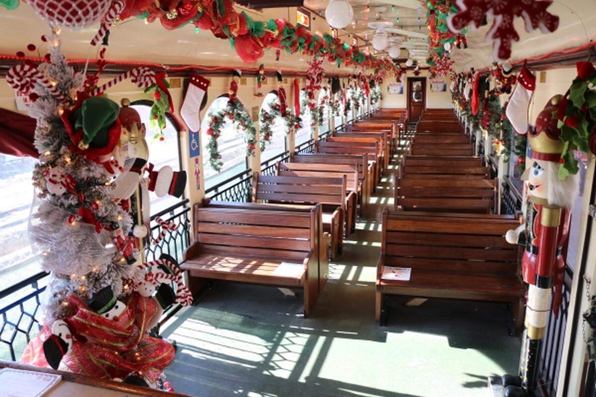 Visitors can experience the magic of Christmas aboard Grapevine Vintage Railroad’s North Pole Express.