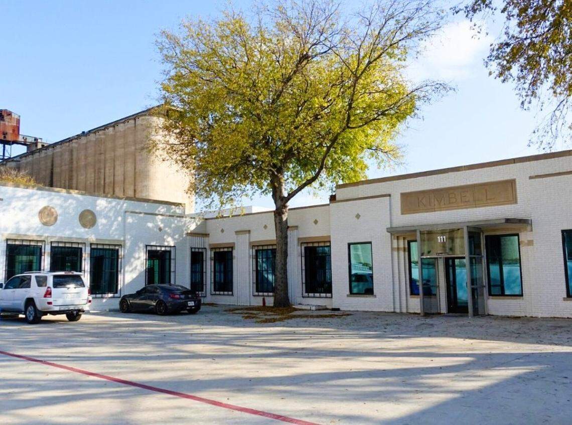 The historic Kimbell Milling Co. building at 2109 S. Main St. in Fort Worth will house the Welman Project, a Fort Worth nonprofit serving teachers and creatives, starting in 2026.