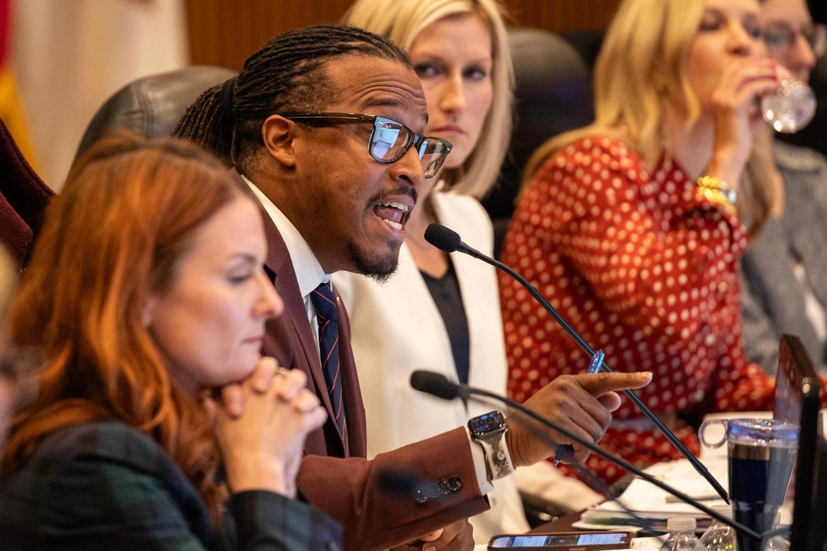District 8 City Council member Chris Nettles, shown in 2024, made an important point about compromises to maintain federal spending. 