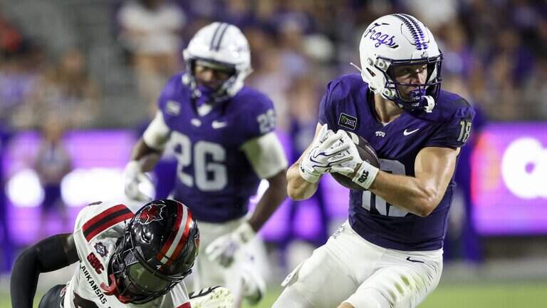 TCU wide receiver has career-best game in win over Arkansas State