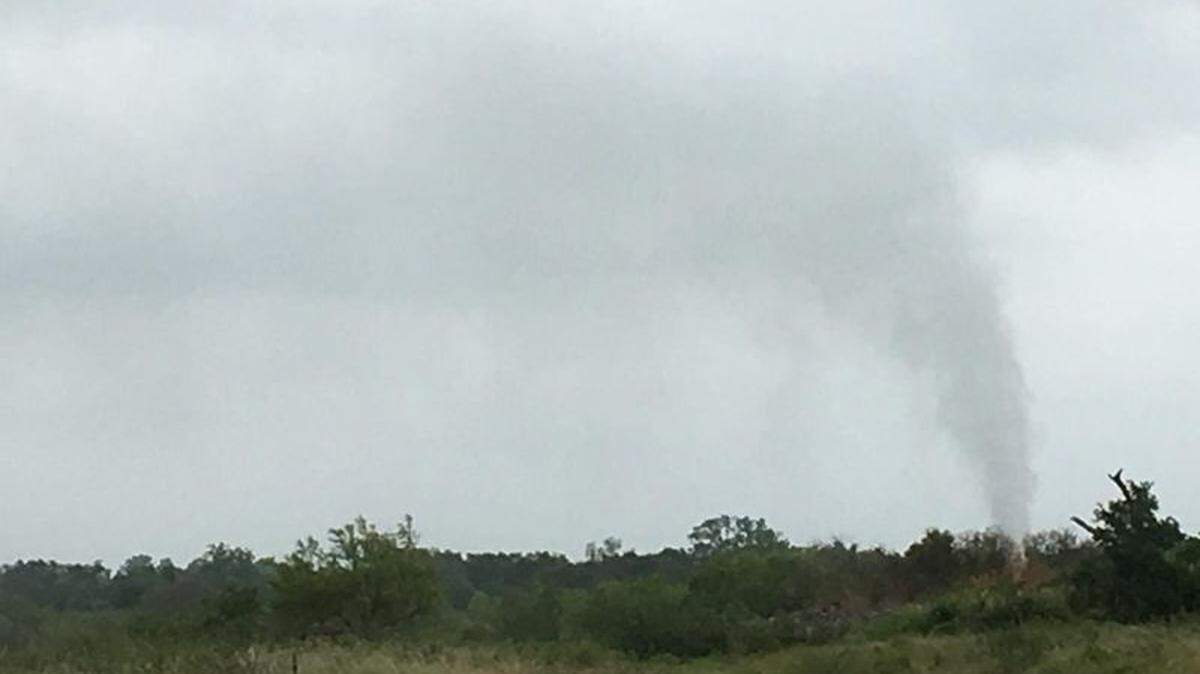 An abandoned well exploded on Molly Rooke’s family ranch in April 2019. She said vegetation on her property was killed by the methane and other chemicals streaming out of the well.