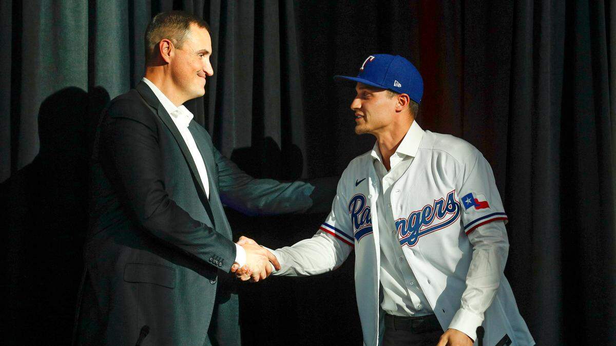 The Texas Rangers have opened spring training, and GM Chris Young’s big addition of free agent shortstop Corey Seager should make the team dramatically better.
