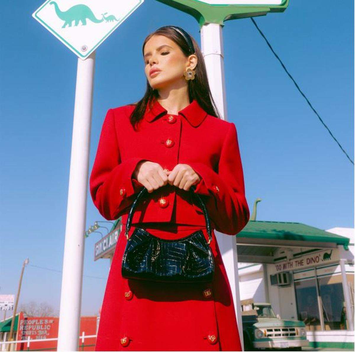 Liza Ismaili models clothing from Neiman Marcus Fort Worth as part of the plans for Fort Worth Fashion Week. Stylist: Natalie Cochran; makeup: Starrza.