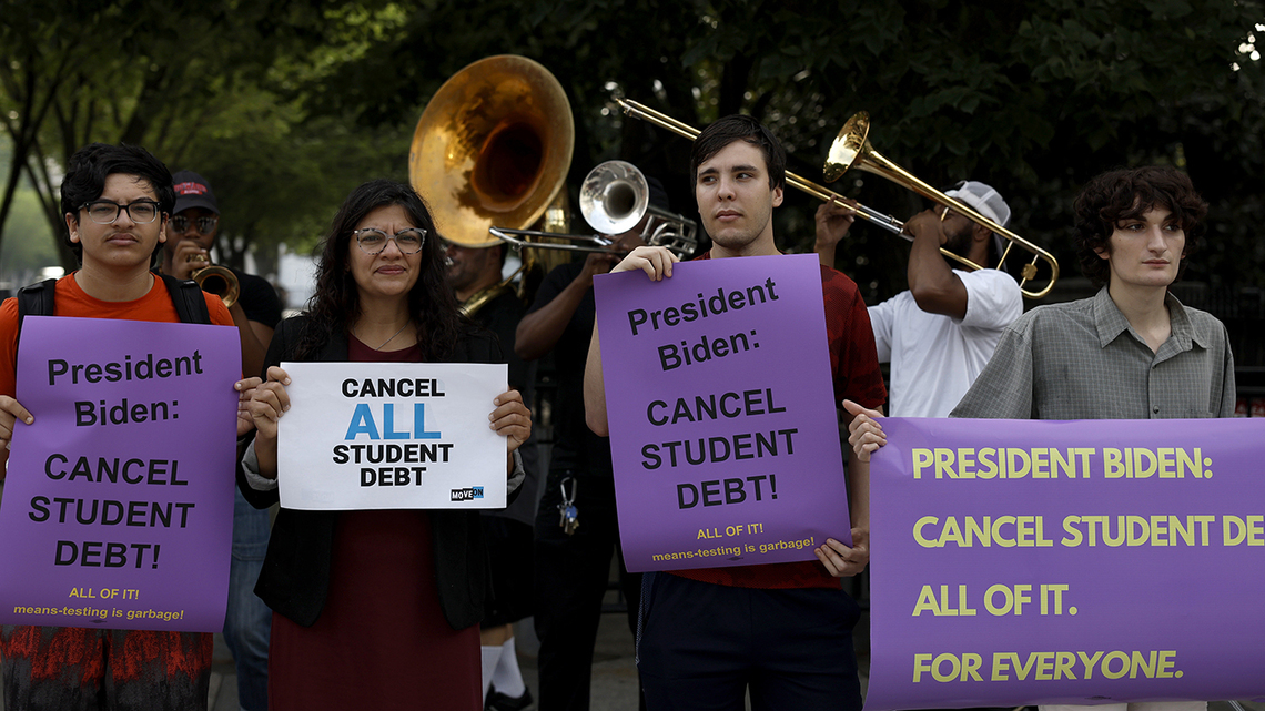Sorry, workers, suckers who paid off college loans. Biden’s making you pay others’ debt