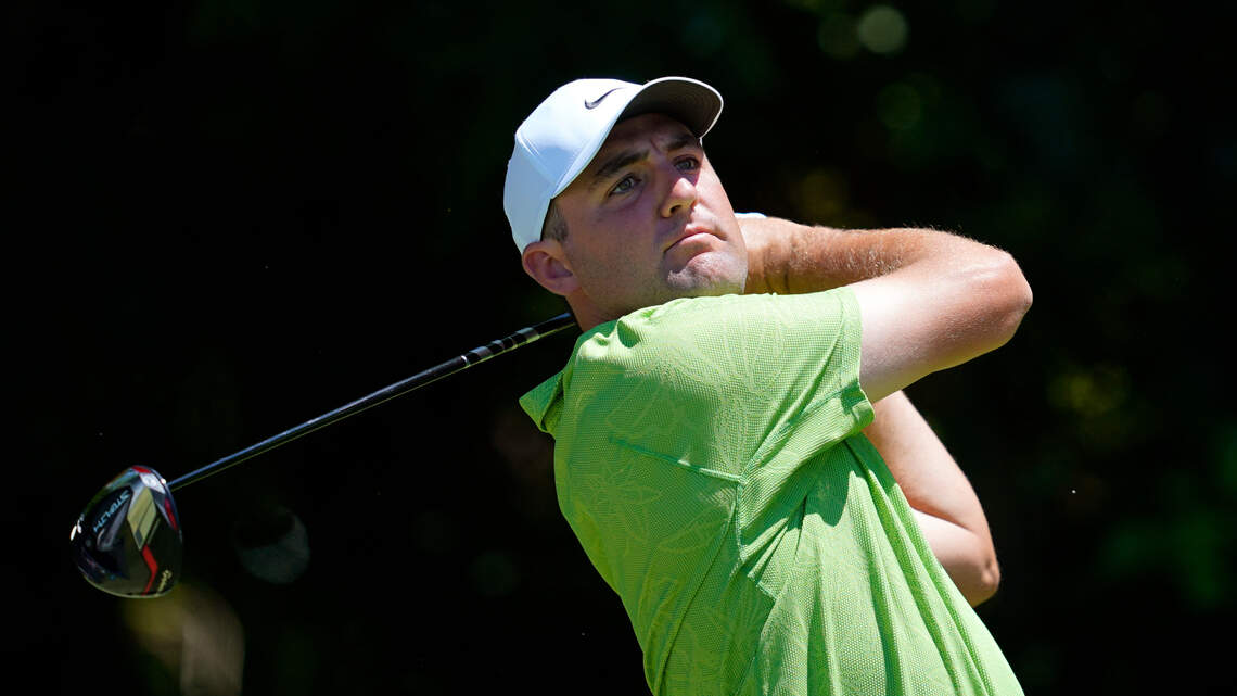 The world’s best golfer, Scottie Scheffler, is off to a promising start at Colonial