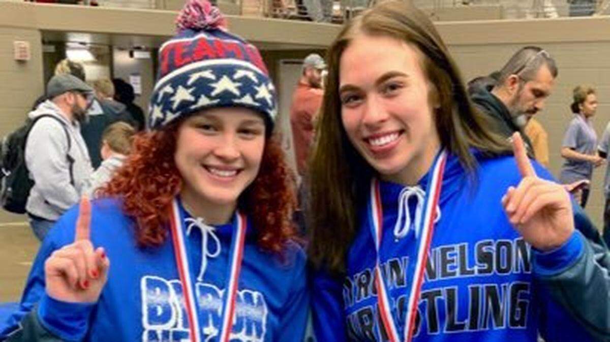 Byron Nelson’s Lexie Basham and Kaylynn Allbrecht are off to the UIL girls wrestling state tournament starting Friday in Cypress.
