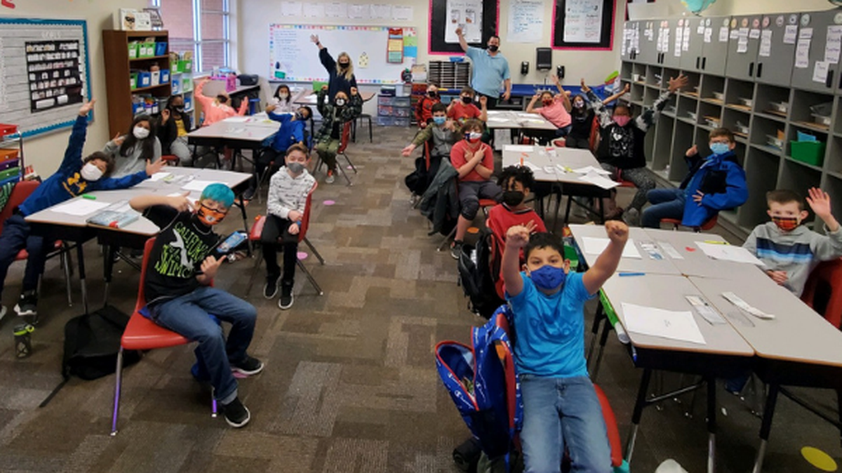 Students and teachers at Comanche Springs Elementary School in Saginaw have plenty to shout about as they have some of the smartest students in the state - and nation - when it comes to solving math problems.