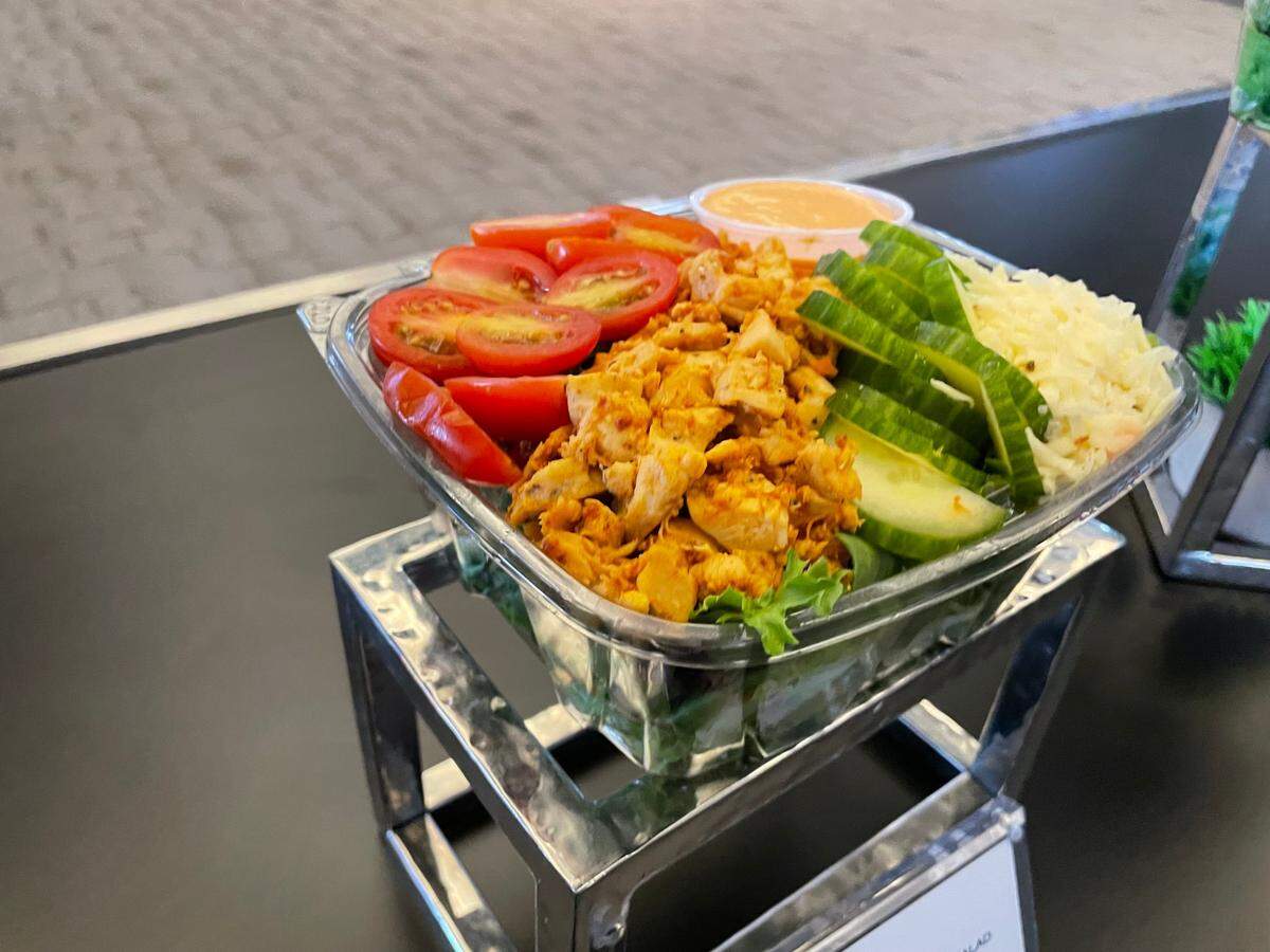 Buffalo chicken salad available at Dallas Cowboys home games this season.