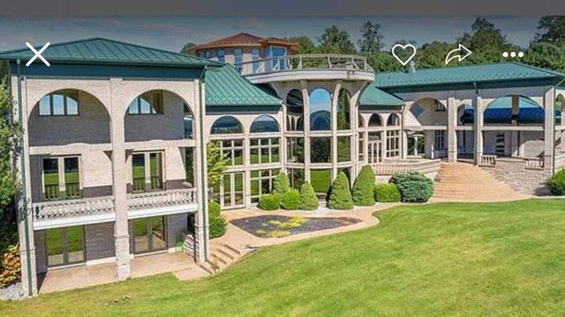 The massive estate has some other high-end features inside as well.