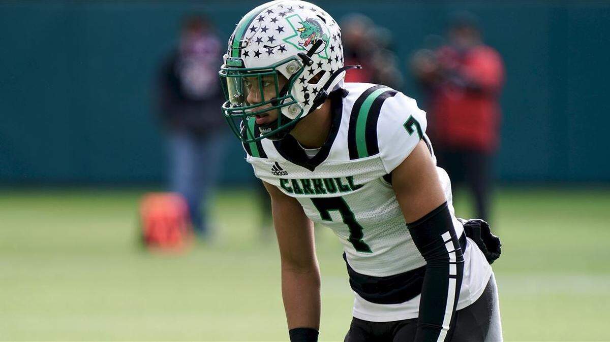 Southlake Carroll’s Avyonne Jones commits to Wisconsin. (Collin Kennedy/247Sports)