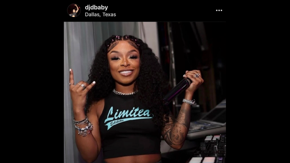 DJ D Baby, whose real name is Darian Lewis, died after she fell from the balcony of a high-rise in Houston, family says.