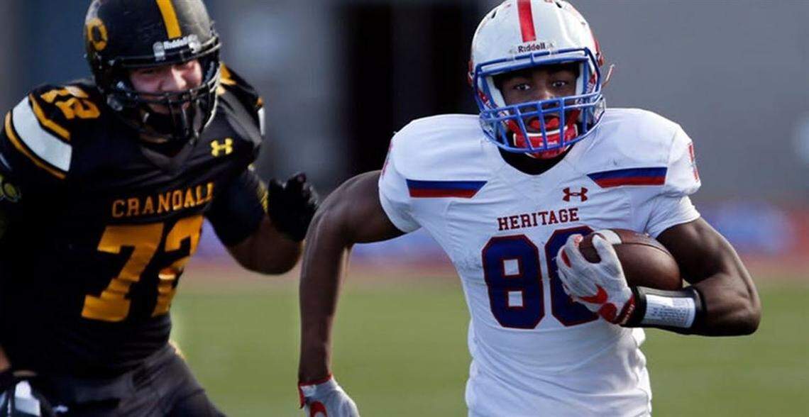 Midlothian Heritage WR Langston Anderson