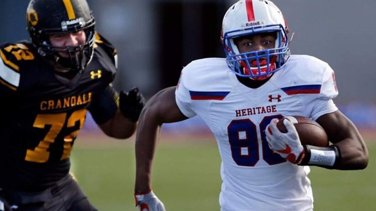 Midlothian Heritage WR Langston Anderson