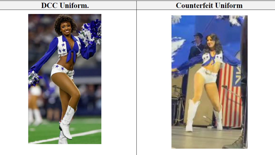Dallas Cowboys Cheerleaders take legal action against rock band My Chemical Romance