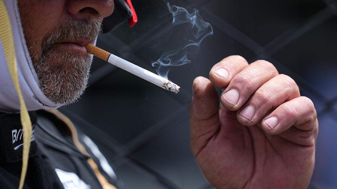 There are no restrictions on outdoor tobacco use at the fairgrounds. Unacceptable.