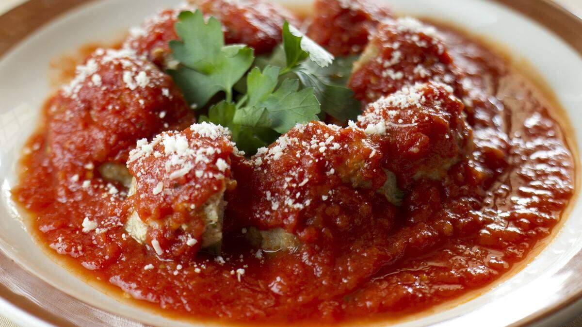 Piccolo Mondo’s meatballs.