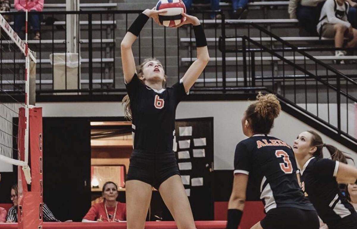 Aledo senior setter Mattie Gantt highlights the Ladycats in 2021.