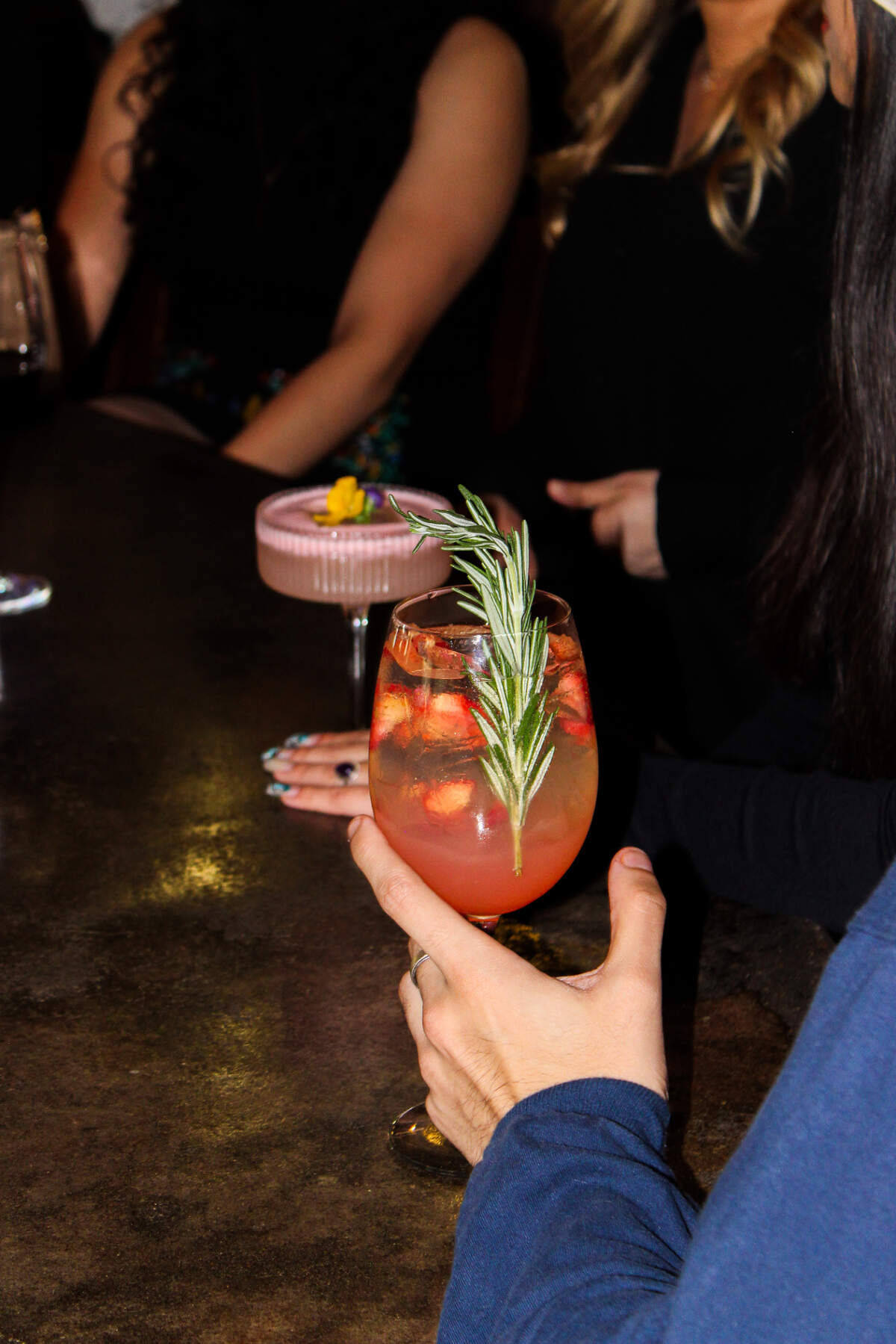 The Winewood Grill has a happy hour on weekdays from 3 p.m. to 6 p.m. 25% off all appetizers, $8 specialty cocktails, $9 house wine, $6 wells, $1 off all beer at the bar only.