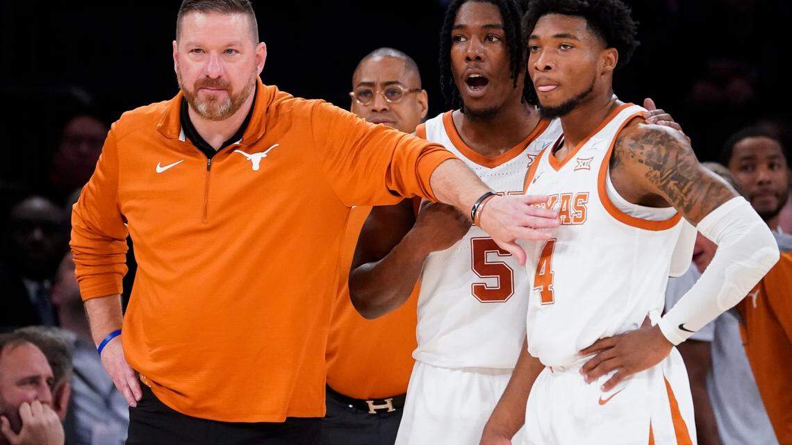 Texas’ fired head basketball coach Chris Beard on Thursday.