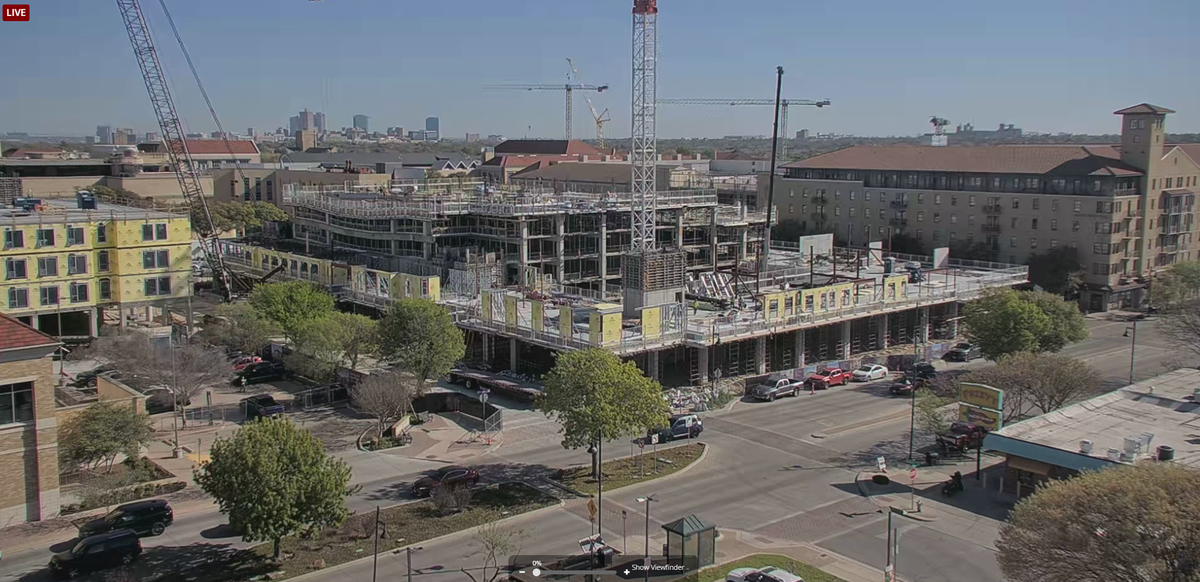 Construction has started for Morado on Berry, a new student housing apartment complex on TCU Campus.