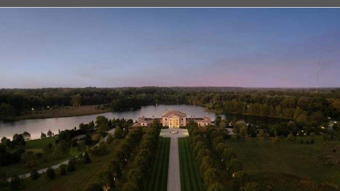 A mansion built on the former grounds of the Benedictine Monastery of St. Maur is for sale in Indianapolis for $14 million.