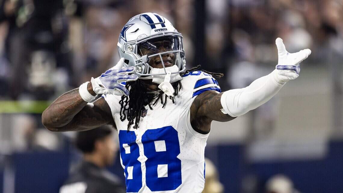 Where did the Cowboys fall on Pro Football Focus list of top wide receiver corps?