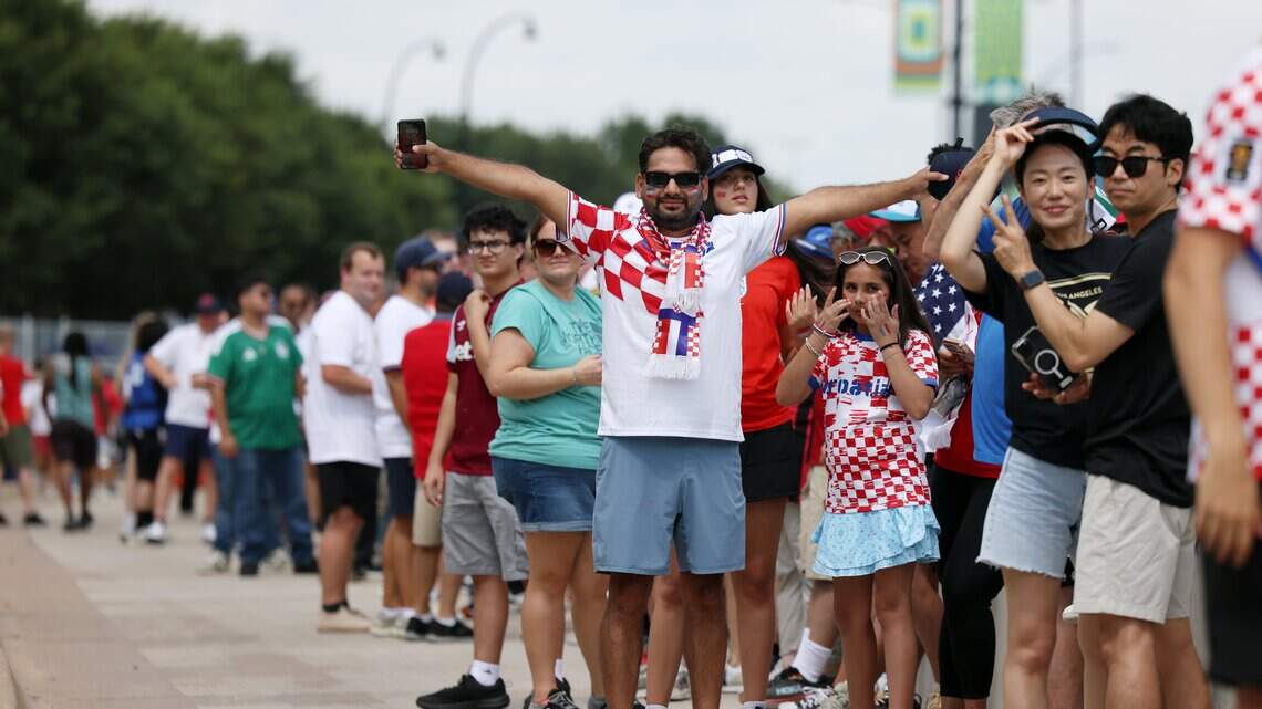 ‘Worth every penny’: Excitement palpable for England-Croatia World Cup match