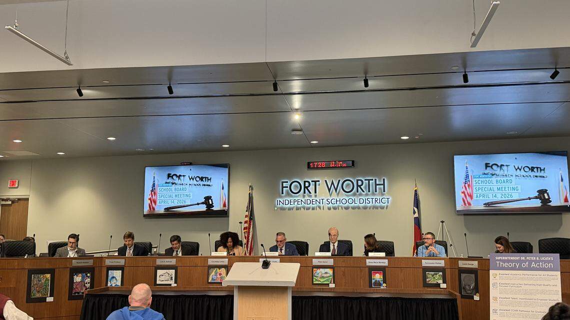 Fort Worth ISD board votes to approve staff reductions, new instructional model