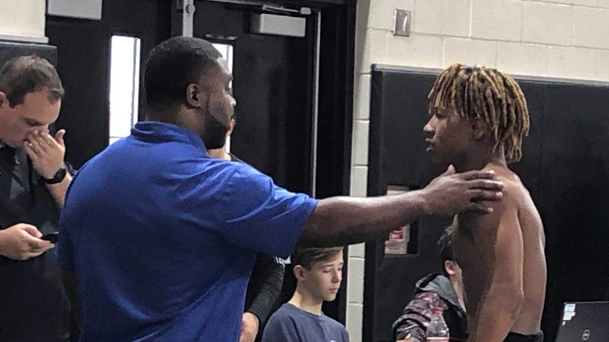 When a wrestler from Buena Regional High School in New Jersey was given the ultimatum to either cut his dreadlocks or forfeit his 120-pound match in mid-December, it sparked a controversy which many in the local wrestling community don’t see as a controversy at all. That includes Midlothian senior Jeremiah Cox (pictured).