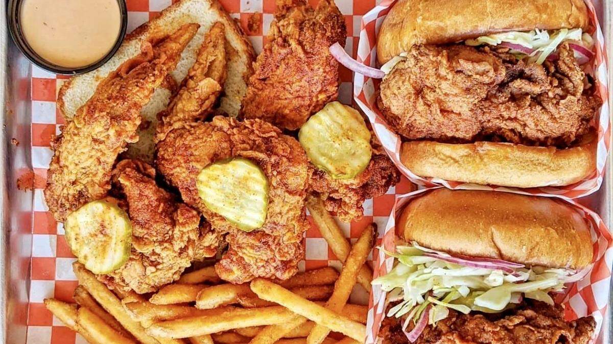 The new chicken sandwiches at Red Claws in Arlington and coming to Fort Worth.