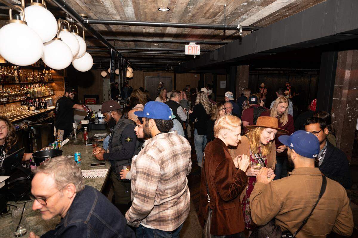 Guests mingle at the 2023 Lone Star Film Festival in Fort Worth.