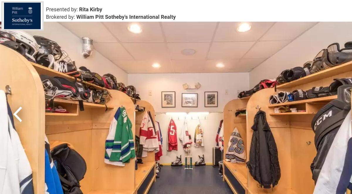 Locker room