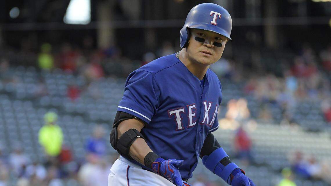 Shin-Soo Choo extended his on-base streak to 46 games Saturday, tying Julio Franco's 1993 Rangers' record. It's the longest on-base streak in the majors since 2016.